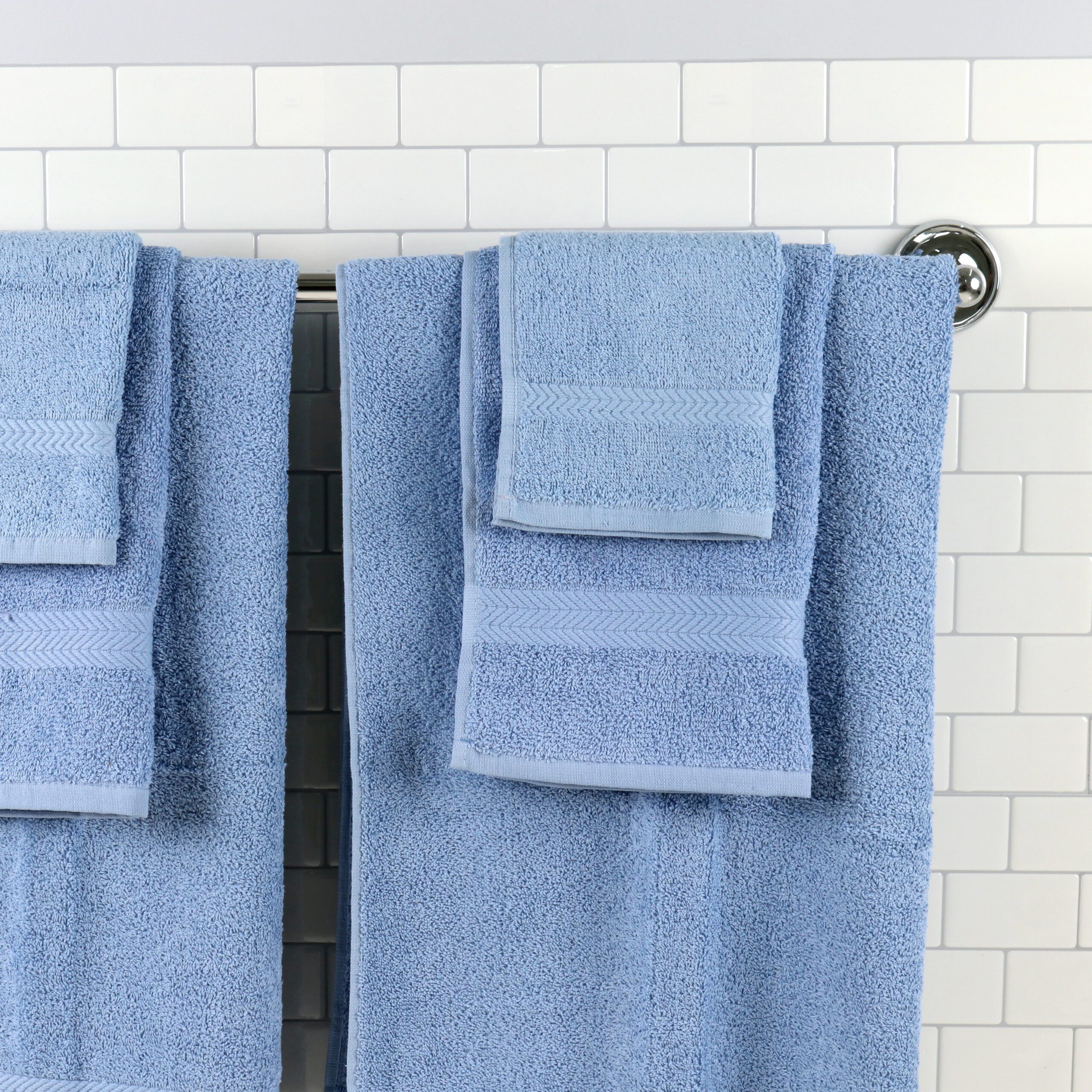 3-Piece Cambridge Linen Towel Sets - Arkwright Home