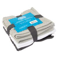 Wholesale Pack of 6 Campbell Ramsey Washcloths 12x12 - Assorted