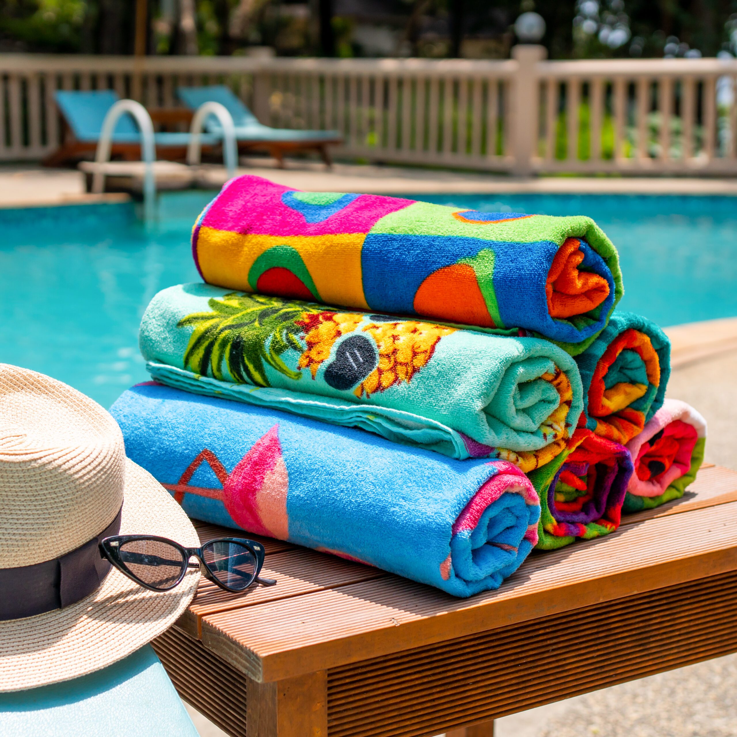 100% Cotton Turkish Peshtemal, Beach & Pool Towels Lilac.