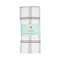 The Sloppy Chef Premier 6-Piece Diamond Kitchen Towels - 15x25 - Saffron