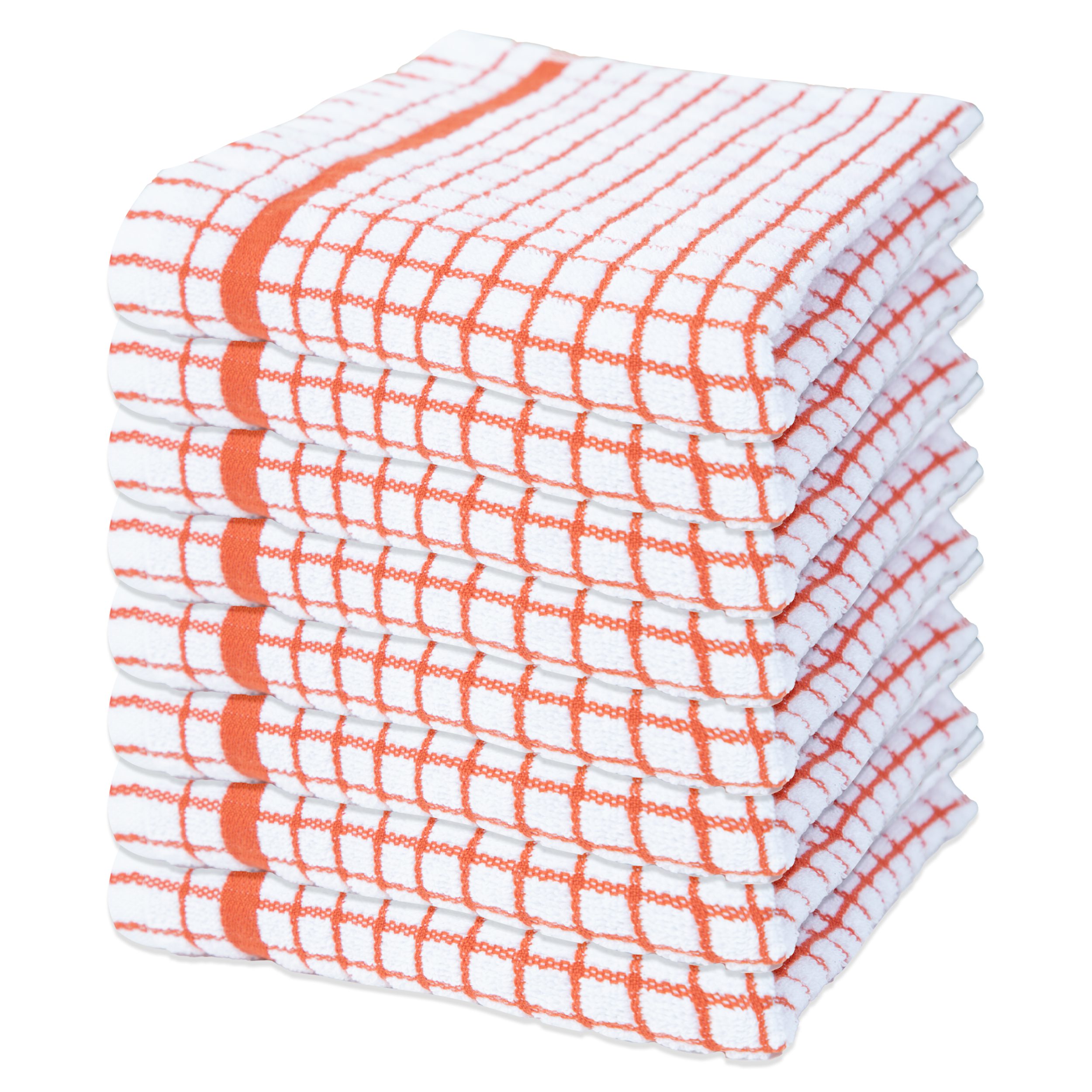 6-Pack Sloppy Chef Classic Check Kitchen Towels - Arkwright Home
