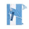 Tie & Dry Beach Towels - Light Blue